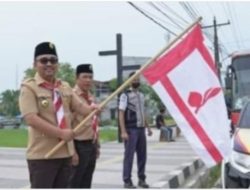 Wakil Bupati Oky Lepas Kontingen Pramuka Kabupaten Batu Bara,Ikuti Jamdasu