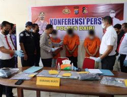 Sat Reskrim Polres Dairi ungkap kasus pencurian dengan pemberatan