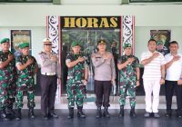 Perkokoh Sinergitas TNI-Polri, Kapolres Simalungun kunjungi Batalyon Infanteri 122/Tombak Sakti