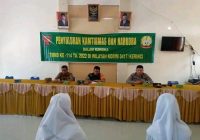 Satgas TMMD Ke 114 Kodim 0417/Kerinci Bersinergi Dengan Polres Kerinci Beri Penyuluhan Kamtibmas Dan Narkoba Kepada Masyarakat