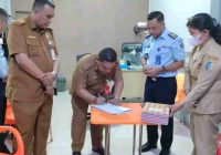 Dinas Perpustakaan Kabupaten Batu Bara Bersinergi Bersama Lapas Kelas IIA Labuhan Ruku