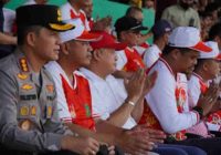 Bupati Kabupaten Batu Bara Hadiri Penutupan Porkot Medan ke 12 Tahun 2022