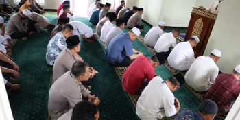 Mesjid Husnul Khatimah Polres Dairi Gelar Sholat Jum’ at Pertama Kali