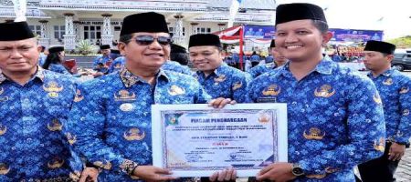 HUT Korpri Ke-52 Di Kabupaten Simalungun Tahun 2023 – 30 PNS Terima Penghargaan