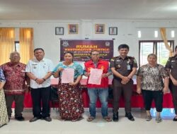 Melalui Restorative Justice (RJ) Kacabjari Porsea Hadir Ditengah Masyarakat Berikan Rasa Keadilan