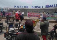 FPPR Adakan Aksi Damai Di Kantor Bupati Dan Kantor DPRD Simalungun