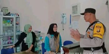 Polsek Keluang Berikan Himbauan Langsung Kepada Klinik Terkait Epidemiologi Kasus Gangguan Ginjal Pada Anak