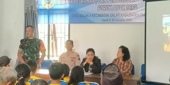 Babinsa Dampingi Penyuluhan Dan Perlindungan Anak Dan Forum Anak Desa