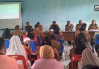 Batuut Koramil 07/Salak Kodim 0206 Dairi Hadiri Rapat Koordinasi Tingkat Kecamatan