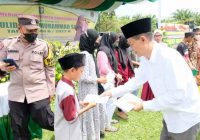 PT KINRA Santuni Anak Yatim dan Berikan Bantuan Ke Mushola Al Ikhlas
