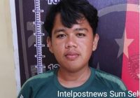 Satu Pelaku Perampok Yang Membacok Sopir Truk Asal Jakarta Di Jalan Lintas Sumatra (Jalinsum) Palembang Akhirnya Tertangkap Oleh Tim Polsek Kertapati Palembang