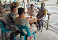 Sinergitas TNI-Polri,Babinsa Koramil 05 Tanah/ Pinem Dan Bhabinkamtibmas Komsos Bersama Warga Binaan