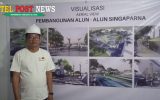 Sebagai Salah Satu Program Strategis Prioritas Gubernur Jawa Barat, Pembangunan Alun Alun Singaparna Sudah 66 Persen, Agus Optimis Selesai Tepat Waktu, Ini Komentarnya!!!