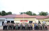 Kapolres Pakpak Bharat Pimpin Apel Sinergi tas TNI-POLRI