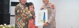 Polres Musi Banyuasin Terima Penghargaan Dari Dirjen Perbendaharaan Terkait IKPA (Indikator Kinerja Pelaksanaan Anggaran) Terbaik Yang Di Serahkan Langsung Oleh Gubernur Sum Sel H Herman Deru Kepada Kapolda Sum Sel