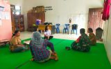 Babinsa Koramil 05/Tanah Pinem Bersilaturahmi Ke Sekolah Dasar 030437 Di Desa Kuta Buluh