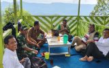 Babinsa Koramil 05/Tanah Pinem Lakukan Rapat Koordinasi Bersama Unit Pelaksana Tugas Dinas (UPTD) Pertanian Di Desa Kuta Buluh