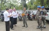 Satuan Polisi Pamong Praja Musi Banyuasin Melakukan Razia Ke Seluruh Intansi Pemkab Muba  Bagi Kendaraan Yang Tidak Memasang Loggo Pemkab Akan Di Berikan Sangsi Dan Tindakan