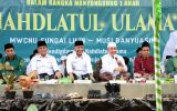 Pj Bupati Muba Di Dampingi Dandim 0401 Bersama Kapolres Muba Di Sambut Puluhan Ribu Warga Nahdatul Ulama Saat Menghadiri Pengajian Akbar Di Sungai Lilin Musi Banyuasin