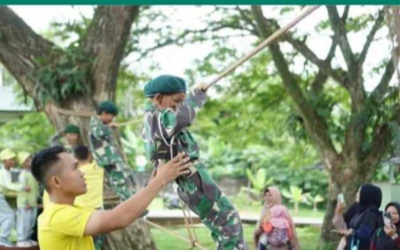 Army kids Zone Wadah Edukasi Anak Di Yon Arhanud 12/SBP