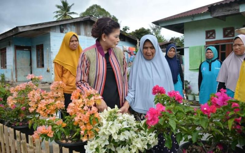 Romy Mariani Eddy Berutu : Saya Optimis Desa Pasi Jadi Desa Terbaik Di Sumatera Utara