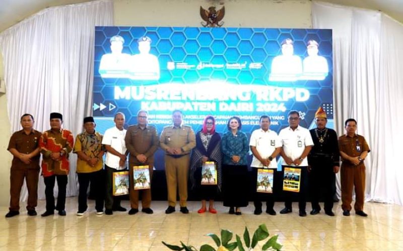 Bupati Dairi Paparkan Capaian Kinerja Pembangunan Dalam Musrenbang Pemkab Dairi