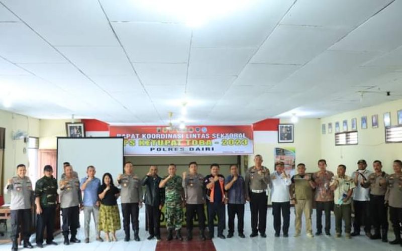 Pemerintah Kabupaten Dairi Bersinergi Dengan Polres Dairi, Sukseskan Pengamanan Hari Raya Idul Fitri 1444 H