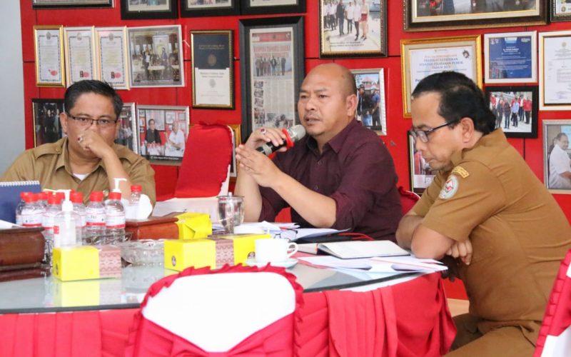 Bupati Taput Pimpin Rapat Koordinasi di Lingkungan Pemerintah Kabupaten Tapanuli Utara