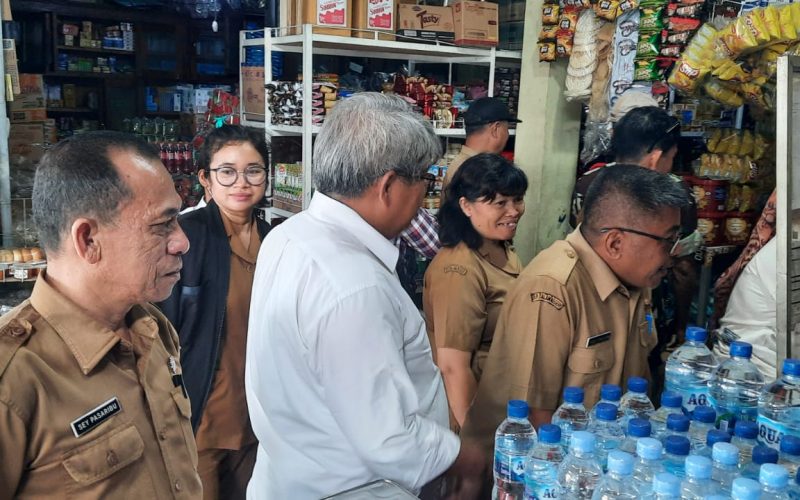 Jaga Stabilitas dan Ketersediaan Bahan Pokok, TPID Kabupaten Tapanuli Utara Lakukan Operasi Pasar