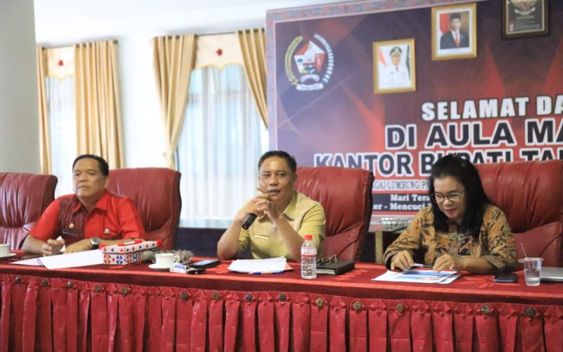 Dukung Satu Data Indonesia, Pemkab Taput Gelar Sosialisasi Metadata dan Pembinaan Statistik Sektoral