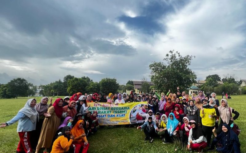 Selain Senam Sehat Kegiatan Tersebut Juga Ada Doorprize Lhooo!!!