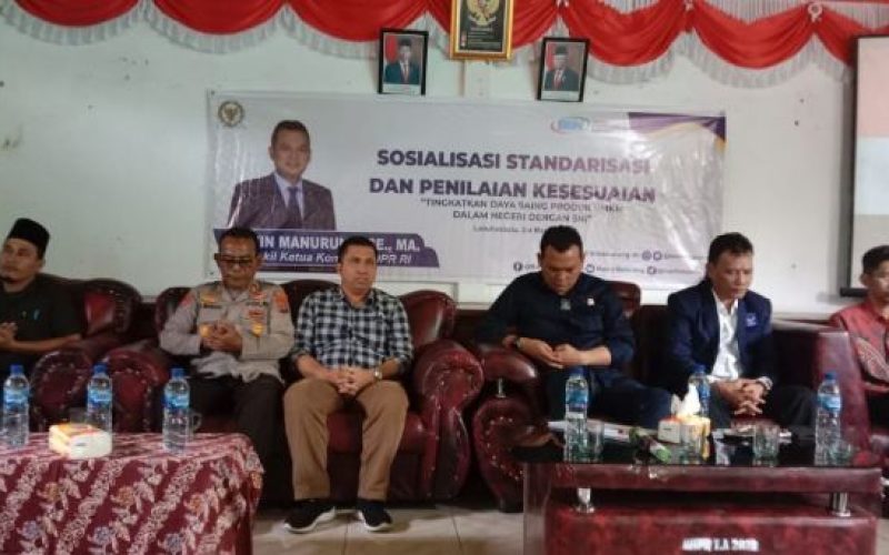 Sosialisasi Standarisasi dan Penilaian Kesesuaian Serta Meningkatkan Saing Produk UMKM