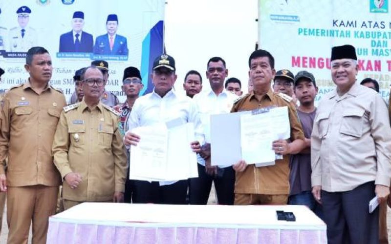 Pemkab Simalungun Hibahkan Sebidang Tanah Seluas 12.384 M² Kepada Pemprov Sumut