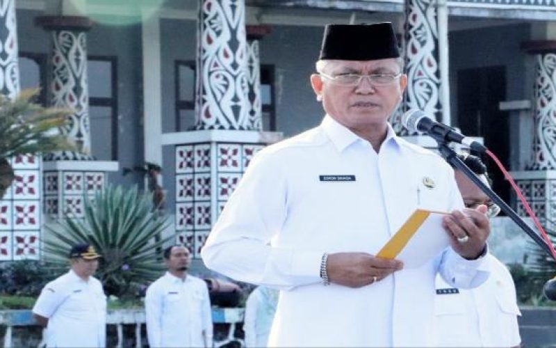 ASN Pemkab Simalungun Laksanakan Apel Gabungan Pasca Libur Cuti Bersama