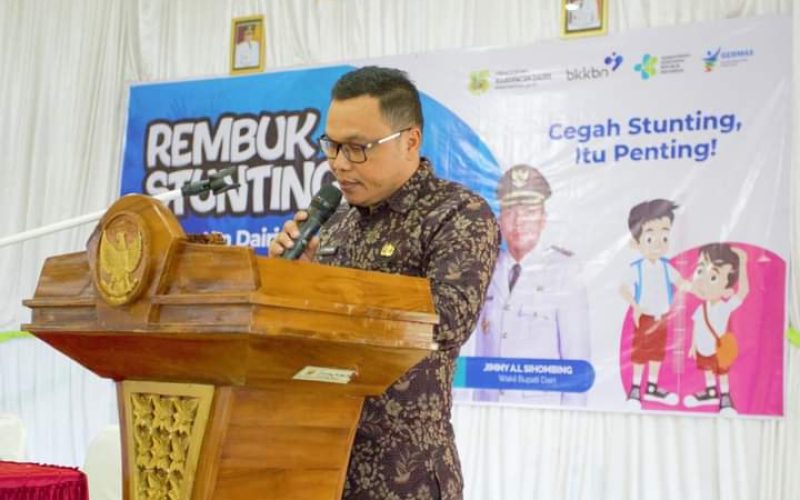 Rembuk Stunting Kabupaten Dairi, Bupati Dairi : Stunting Tanggung Jawab Lintas Sektor