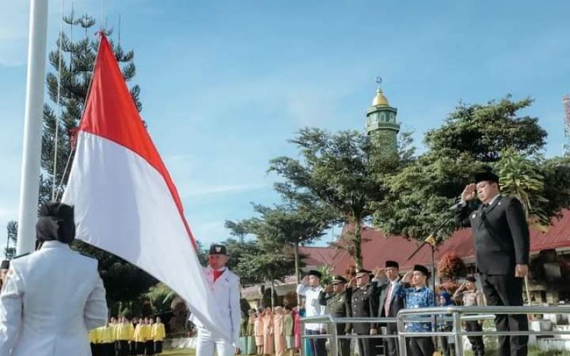 Bupati Dairi Pimpin Upacara Hari Kebangkitan Nasional (Harkitnas)