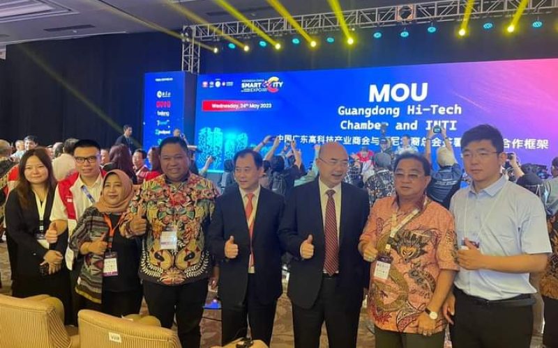 Bupati Dairi Hadiri Indonesia – China Smart City Expo 2023 Di Jakarta