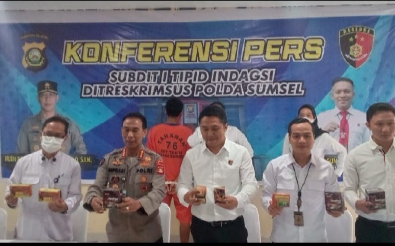 Ribuan Obat Kuat Dan Jamu Tanpa Izin Edar, Polda Sumatera-Selatan Amankan Para Tersangka