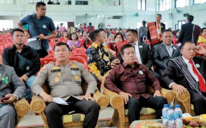 Bupati Simalungun Hadiri Pelantikan Dan Bona Taon PPRS Pematangsiantar