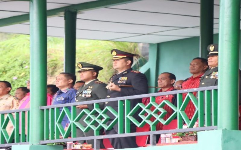 Kapolres Tapanuli Utara Ikuti Upacara Peringatan Hari Lahirnya Pancasila