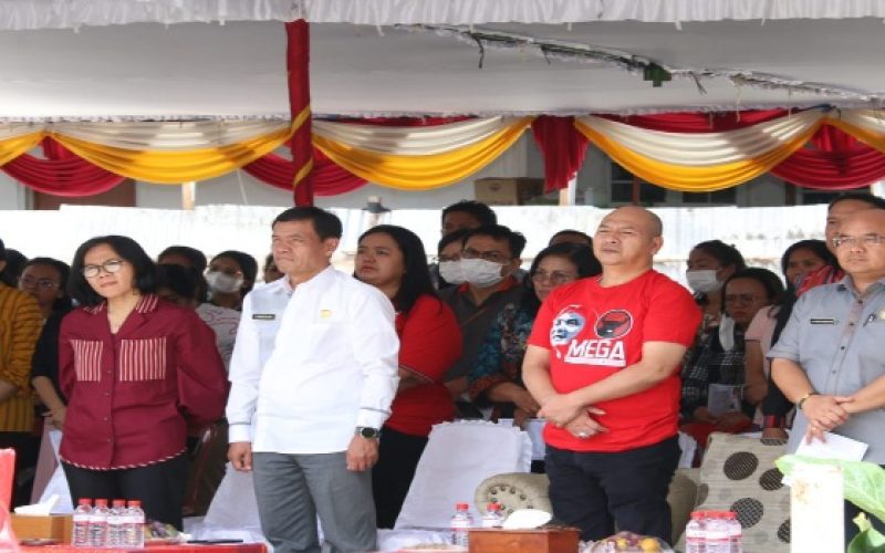 Bupati Taput Hadiri Syukuran Kelulusan PPPK Rumah Sakit Tarutung