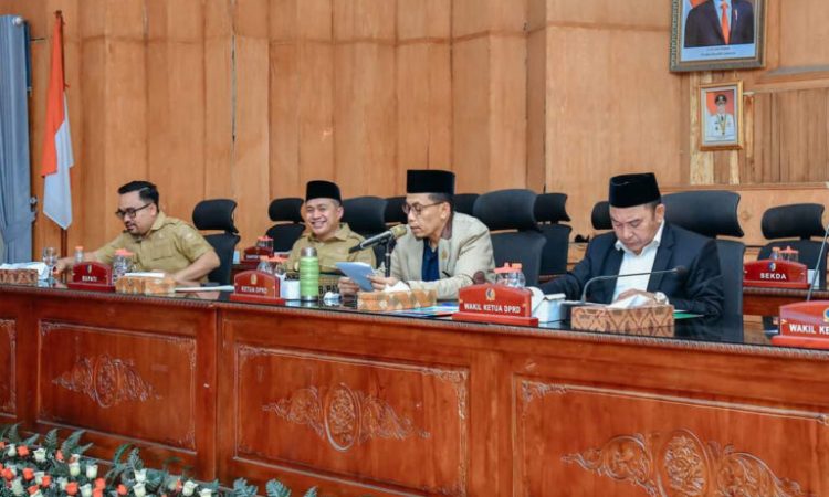 Rancangan KUA-PPAS APBD T.A 2024 Kabupaten Batu Bara Diterima Fraksi PDI Perjuangan.