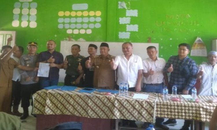 PT HKI Laksanakan Sosialisasi di Desa Belimbing Mandaling Natal