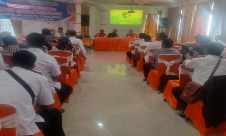 Giat Sosialisasi Pembentukan Desa Tangguh Bencana Oleh BPBD Simalungun