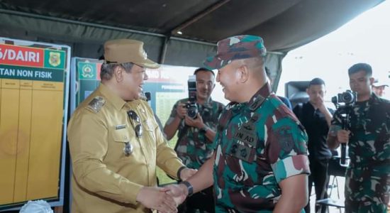Bupati Dairi Eddy Berutu Terima Kunjungan Danrem 023/KS Kol.Inf Lukman Hakim