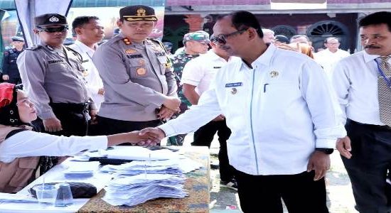 Wakil Bupati Simalungun dan Forkopimda Monitoring Pelaksanaan Pilpanag Serentak Gelombang II