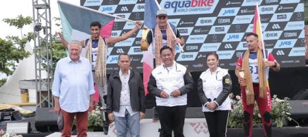 Pastorello, Pembalap Jetski Asal Prancis Juarai Aquabike World Championship 2023 Di Silalahi