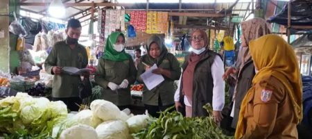 Supervisi Program Monitoring Dan Evaluasi Pasar Pangan Segar Aman Di Pasar Pangkalan Balai