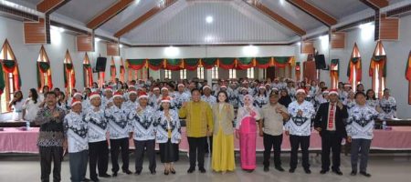 Natal PGRI Dairi, Bupati Eddy Berutu: Pelihara Persaudaraan Di Era Yang Semakin Canggih
