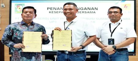 MOU PT PLN Dan Pemkab Simalungun Di Tandatangani